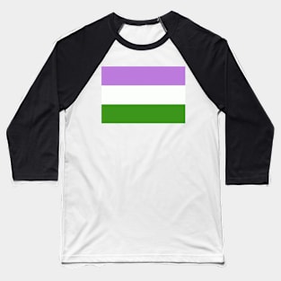 Genderqueer Pride Flag Baseball T-Shirt